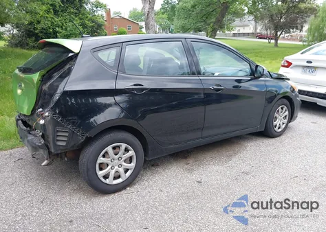 2014 Hyundai Accent Se z USA, uszkodzony, nr VIN KMHCU5AE0EU148315